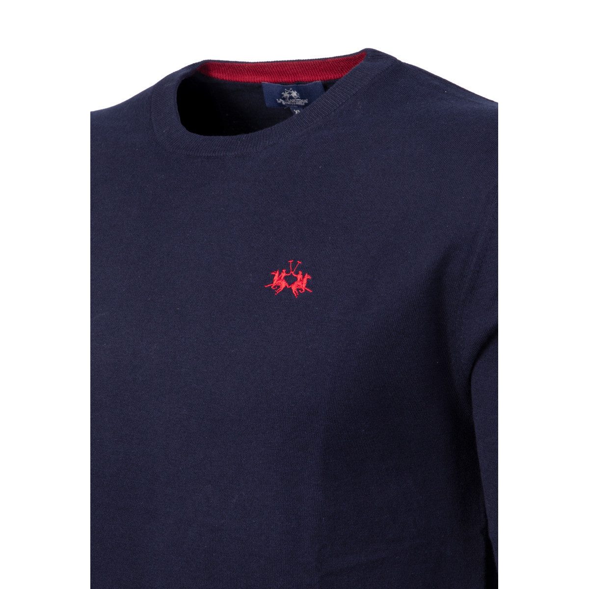 La Martina Rundhalspullover MCS010 Herren Hoodie, Sweatshirt, Pulli, Strickpullover, Hoody