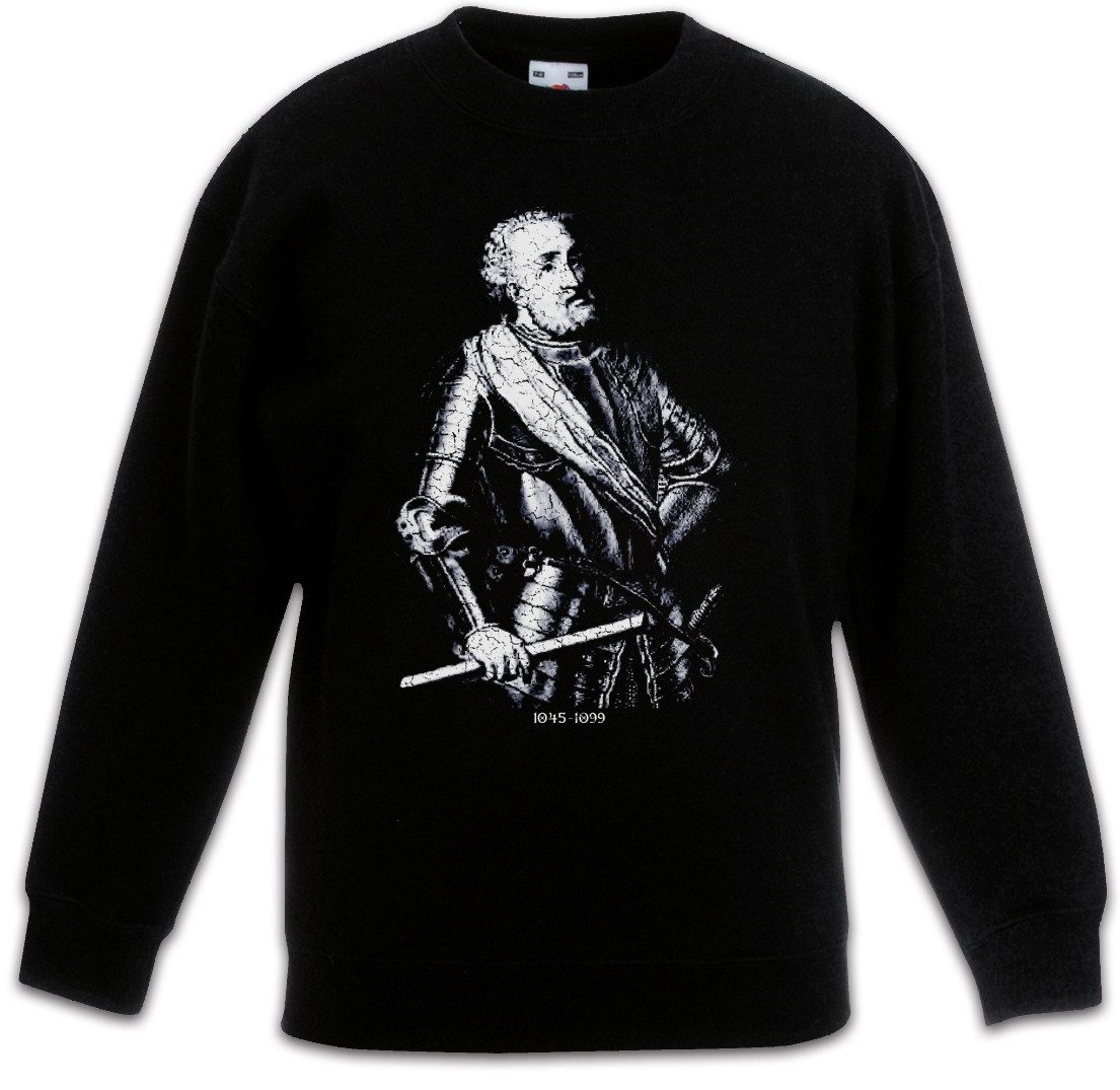 Sweatshirt El Cid Kinderpullover Rodrigo Díaz De Vivar Spain Kingdom Of Castile