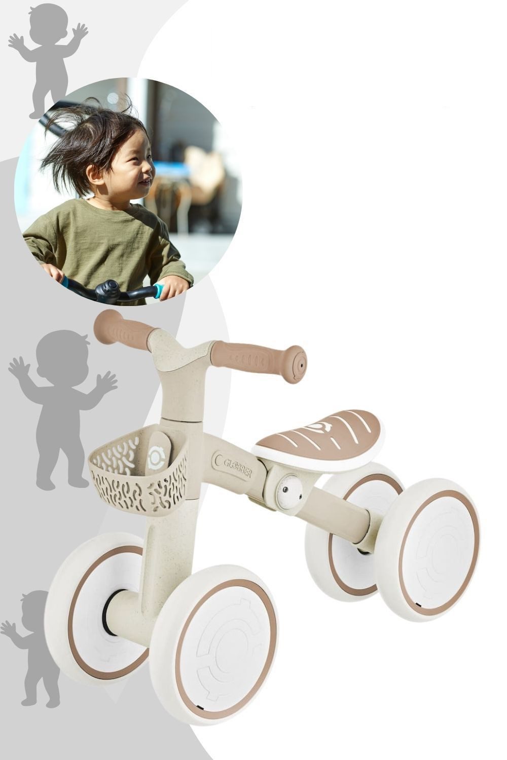 Globber Laufrad Learning Bike Eco - Laufrad, Rutscher günstig online kaufen