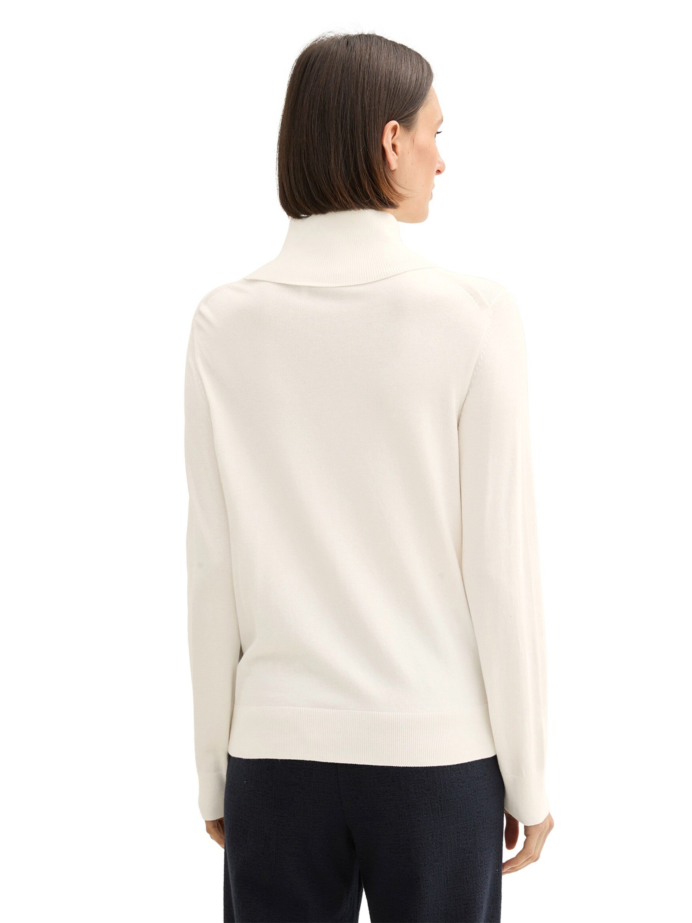 TOM TAILOR Rollkragenpullover (1-tlg) Weiteres Detail