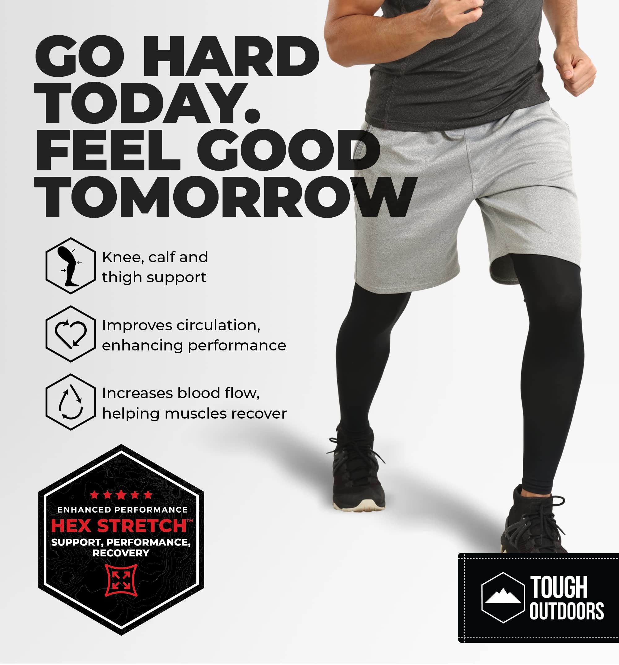 Tough Outfitters Sonnenhut Lange Kompressionsstrümpfe - günstig online kaufen
