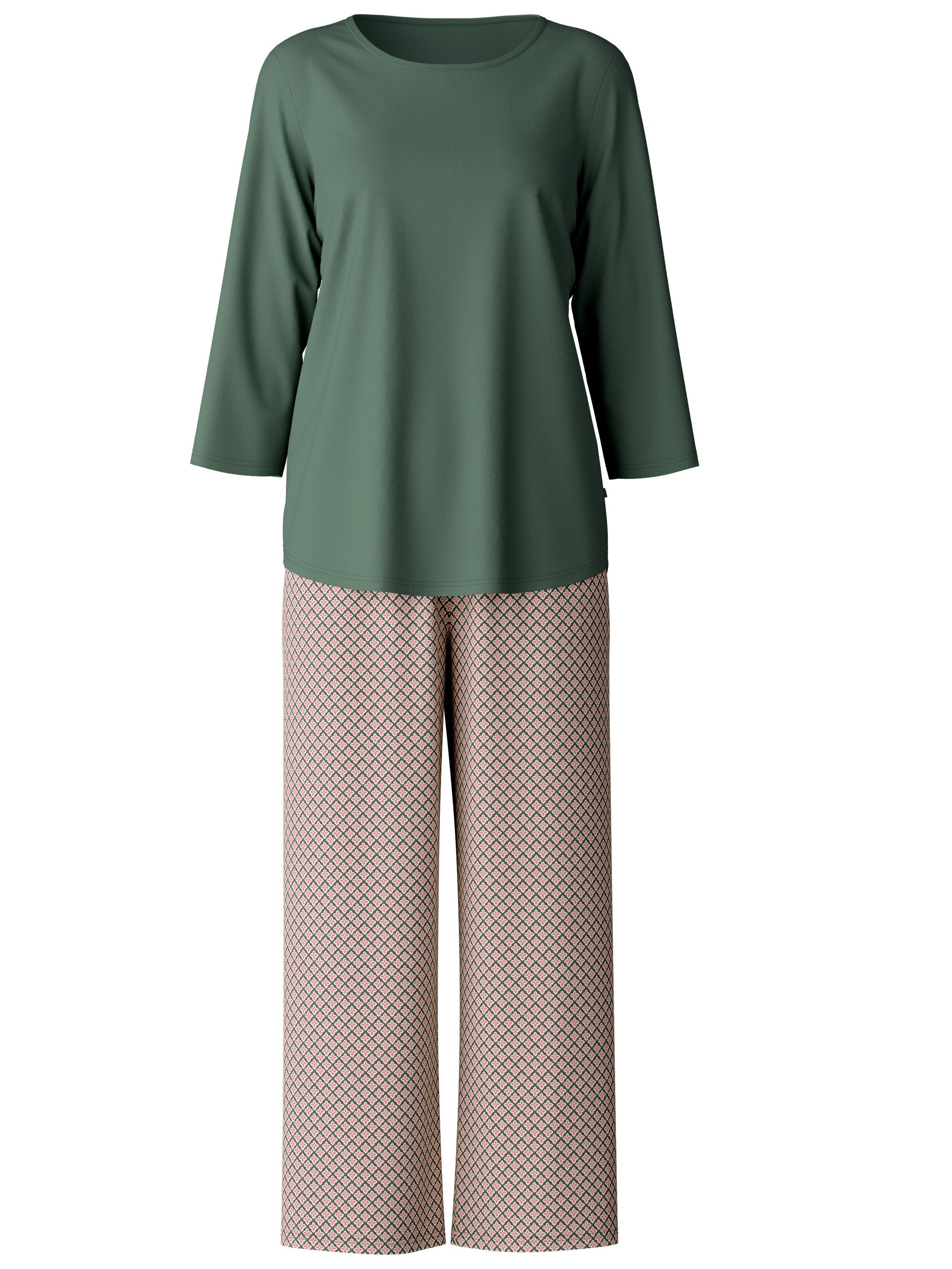 CALIDA Pyjama Grounded Nights Damen (2 günstig online kaufen