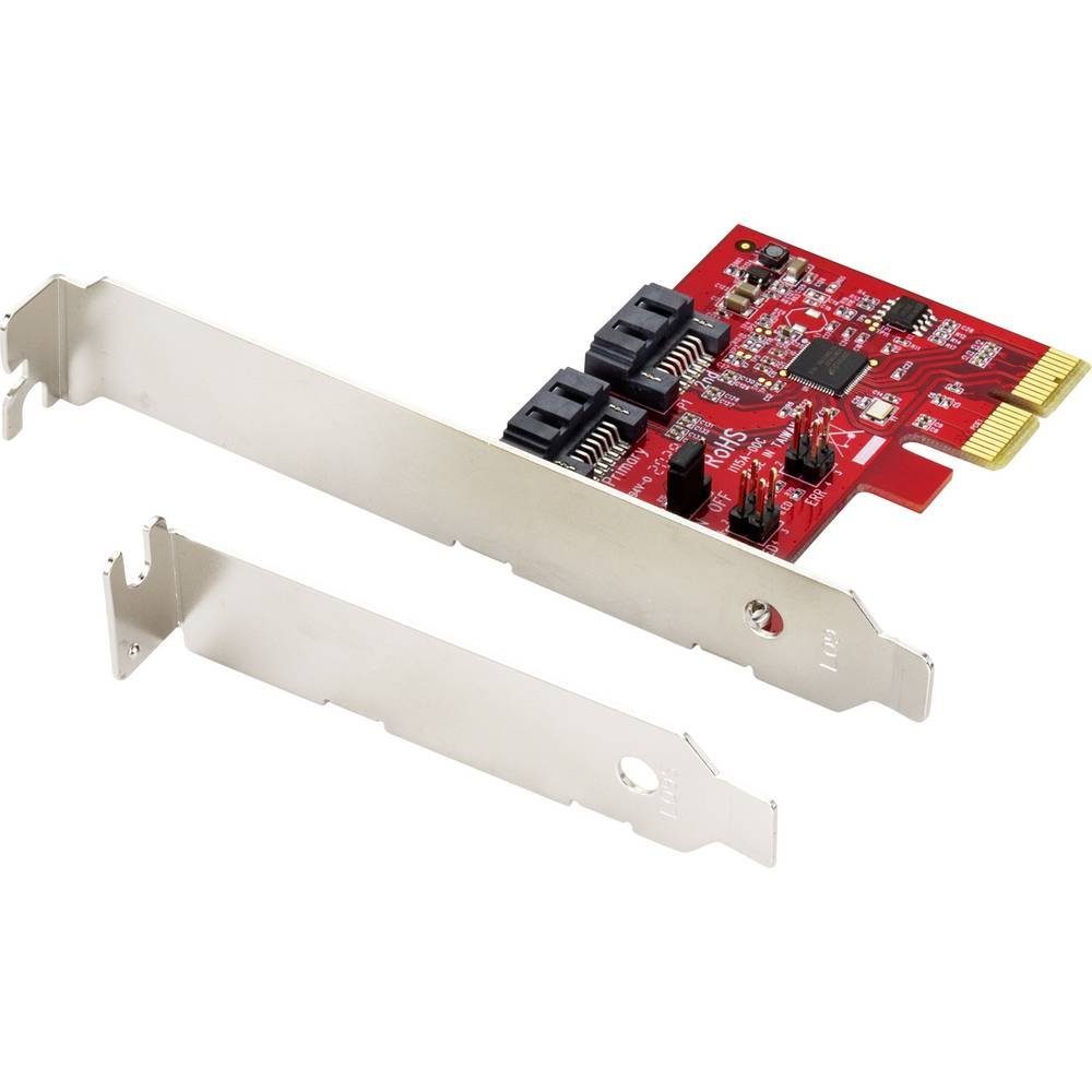 SATA 6 Gbps 2 Port-RAID-Controllerkarte PCIe Modulkarte