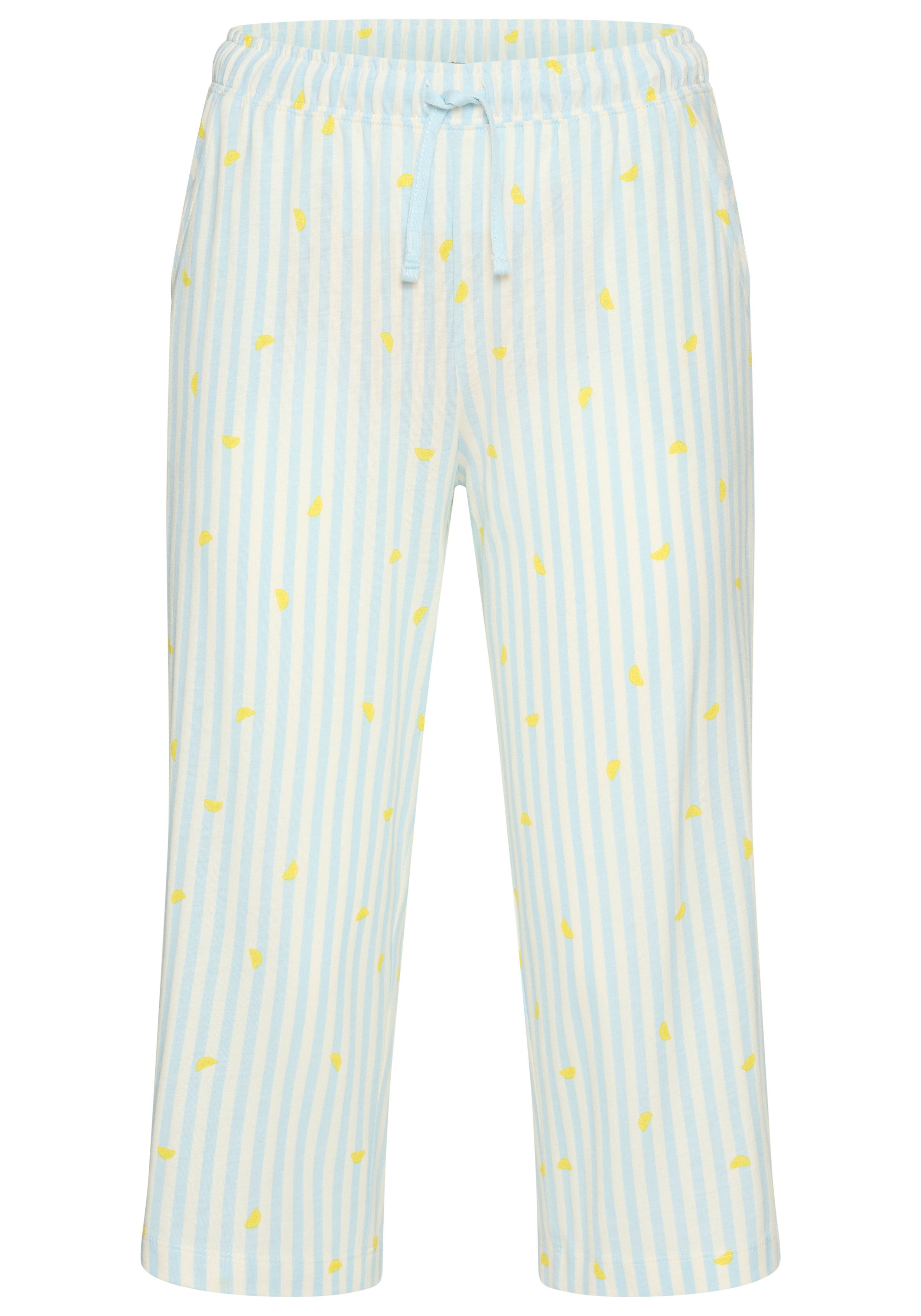 Vivance Dreams by Lascana Culotte Süßer Streifen- und Früchte-Druck