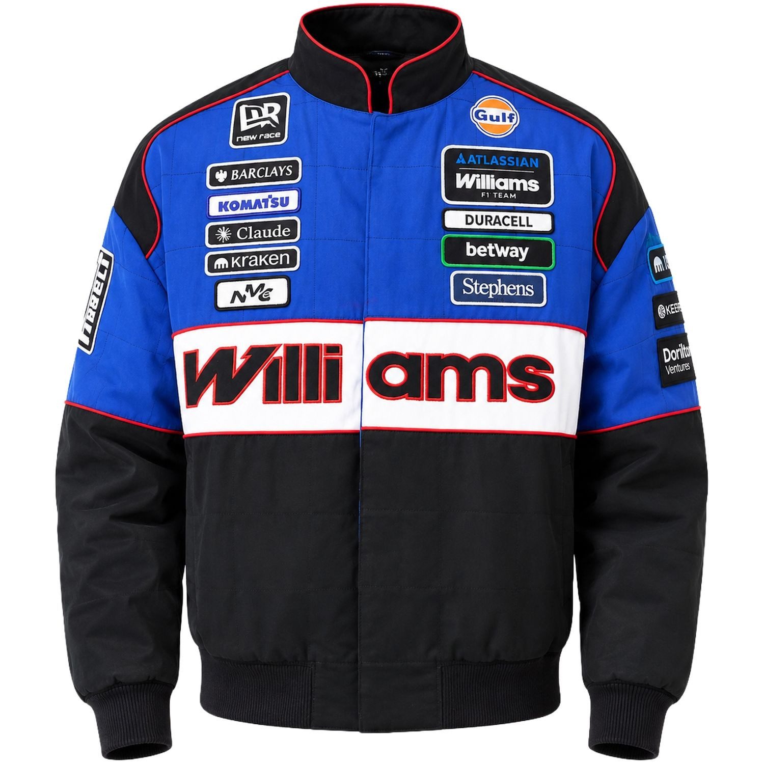 New Era Collegejacke Motorsport Williams F1 Racing Las Vegas