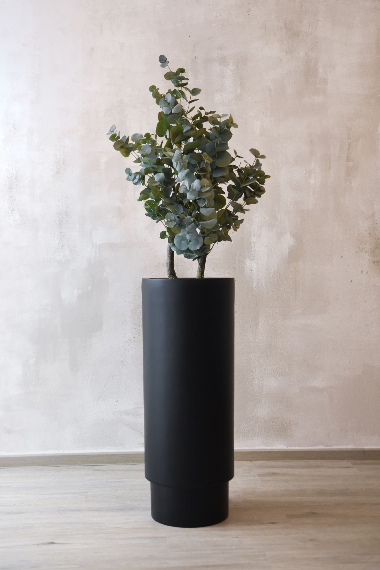 VIVANNO Blumentopf Fiberglas ESCADA Rund - günstig online kaufen