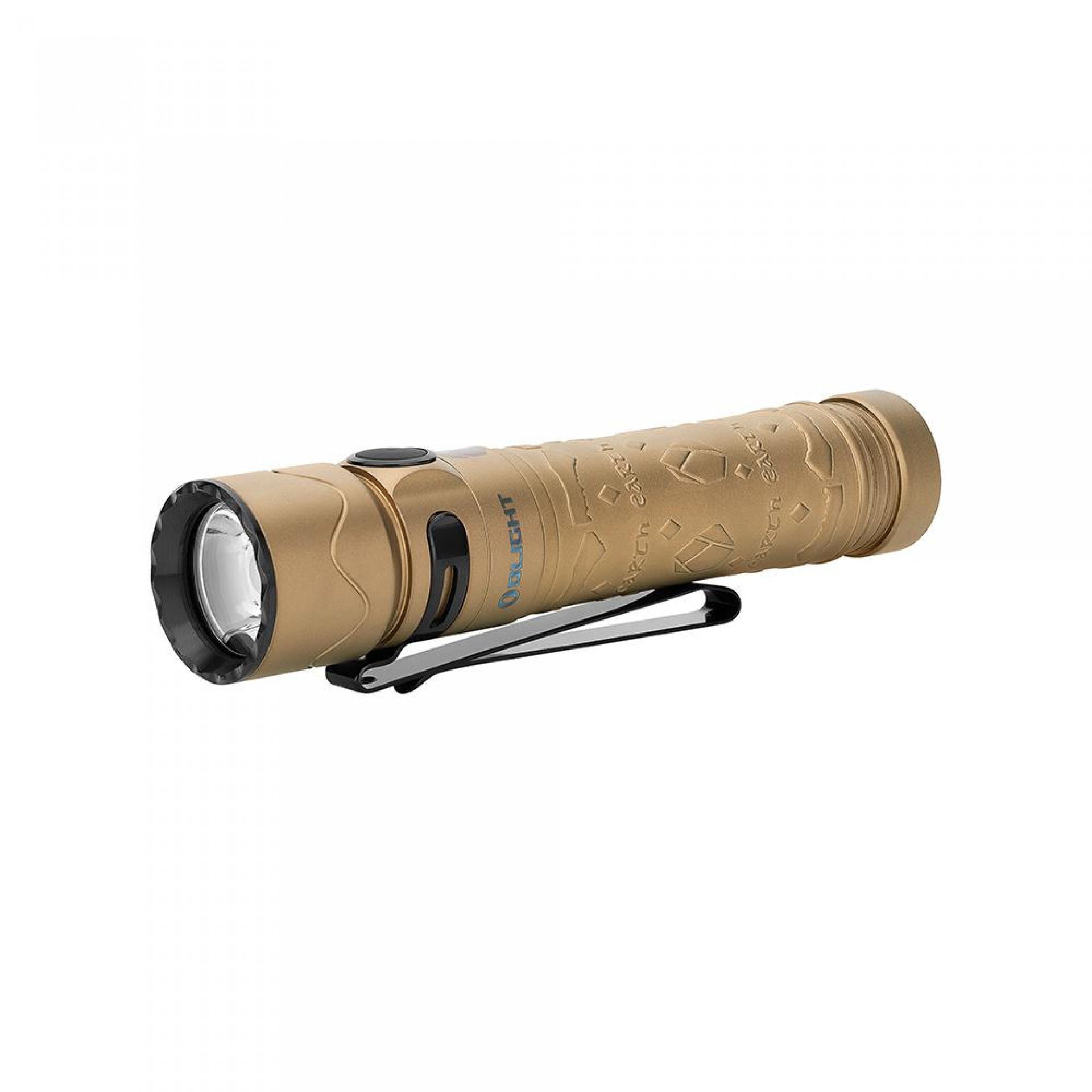 OLIGHT Taschenlampe Warrior Mini 2 LED Taktische Taschenlampe, 5 Modi 1750 Lumen Gelb