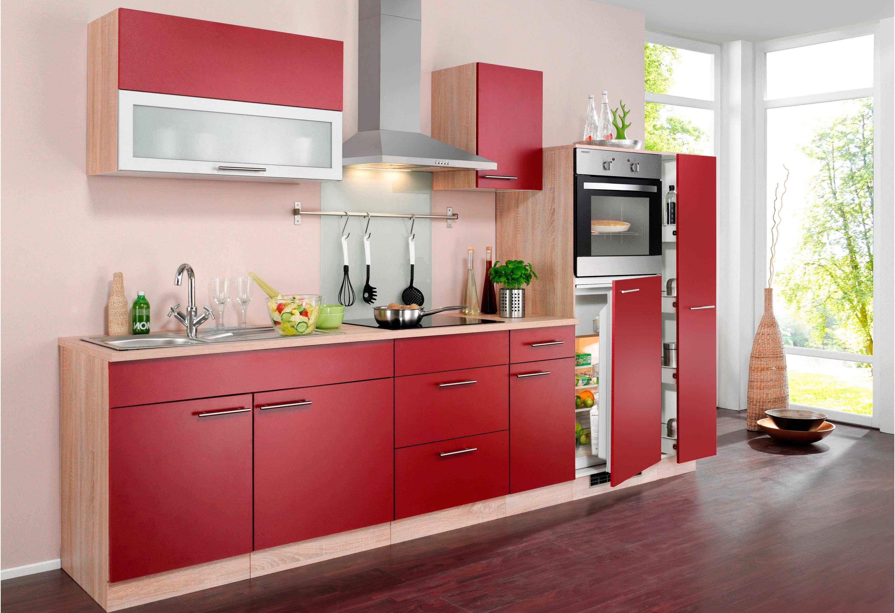 wiho Küchen Küchenzeile Montana, mit E-Geräten, günstig online kaufen