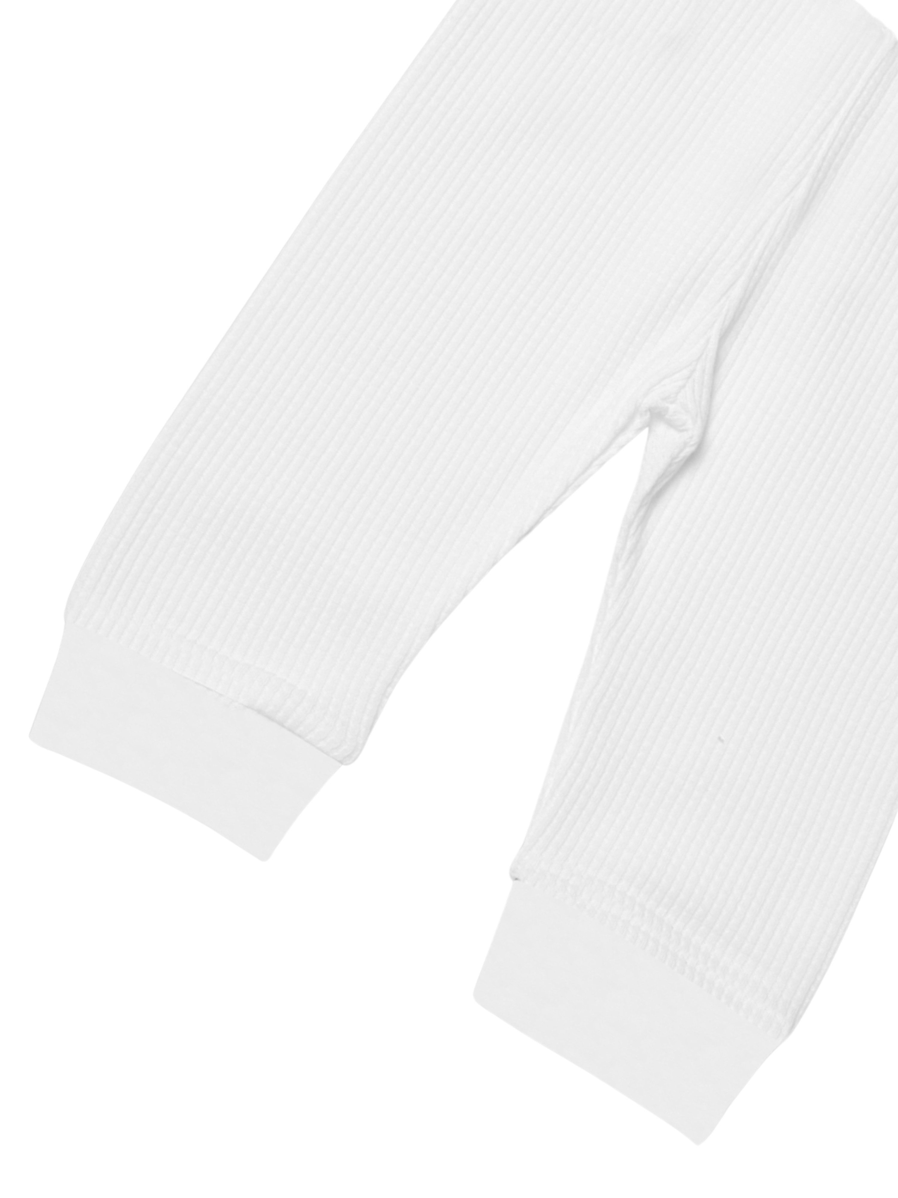 biorganic Stoffhose Waffle (3er Pack) Mehrfarbig Unisex, Baby Hose für Jungen und Mädchen (Set, 4-tlg., 3er-Pack Hosen & 1 Beutel) Waffelmuster, Bio-Baumwolle, Größe 68 - 86