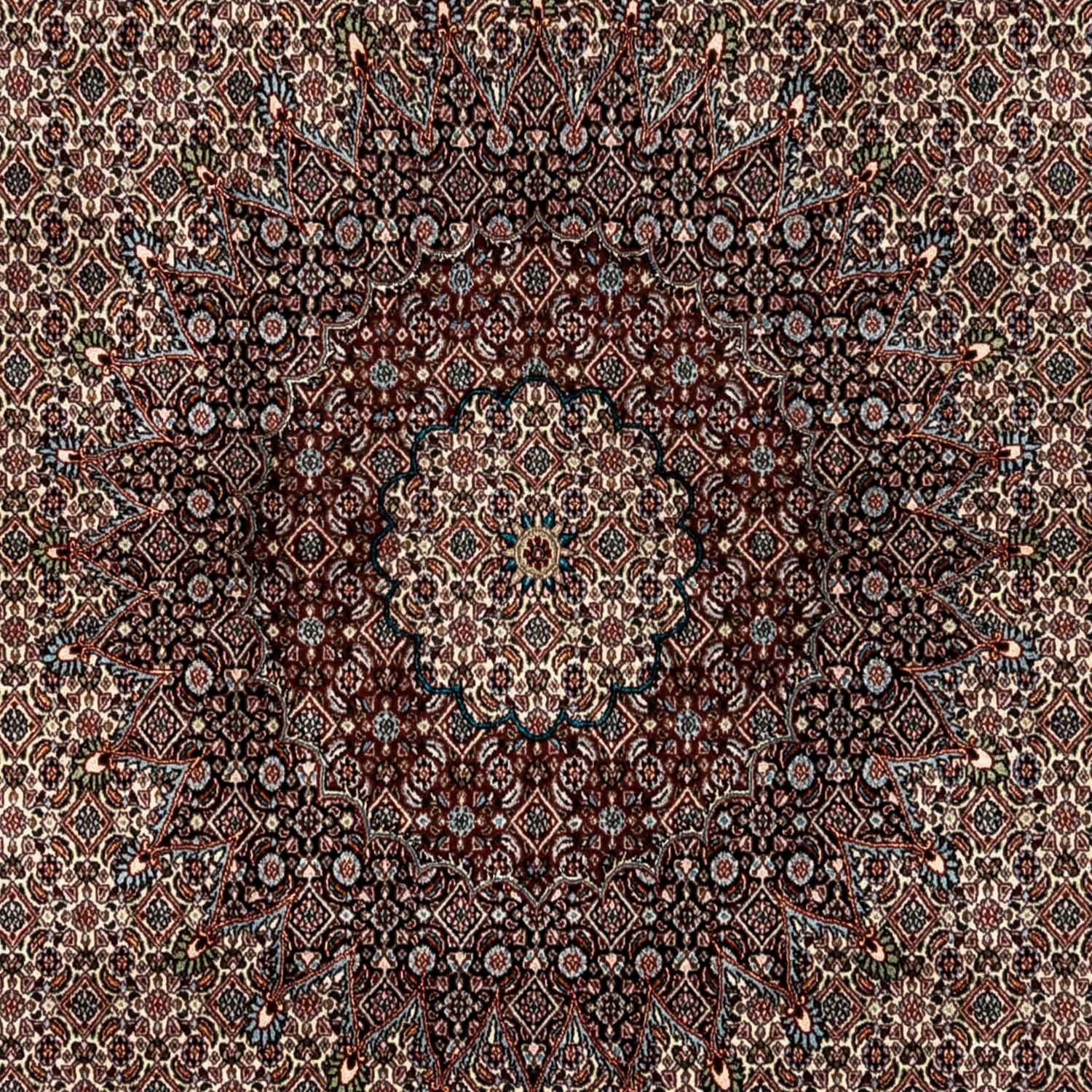 Wollteppich Moud Medaillon Beige cm, 10 Höhe: 333 Unikat rechteckig, mit 248 Zertifikat mm, x morgenland
