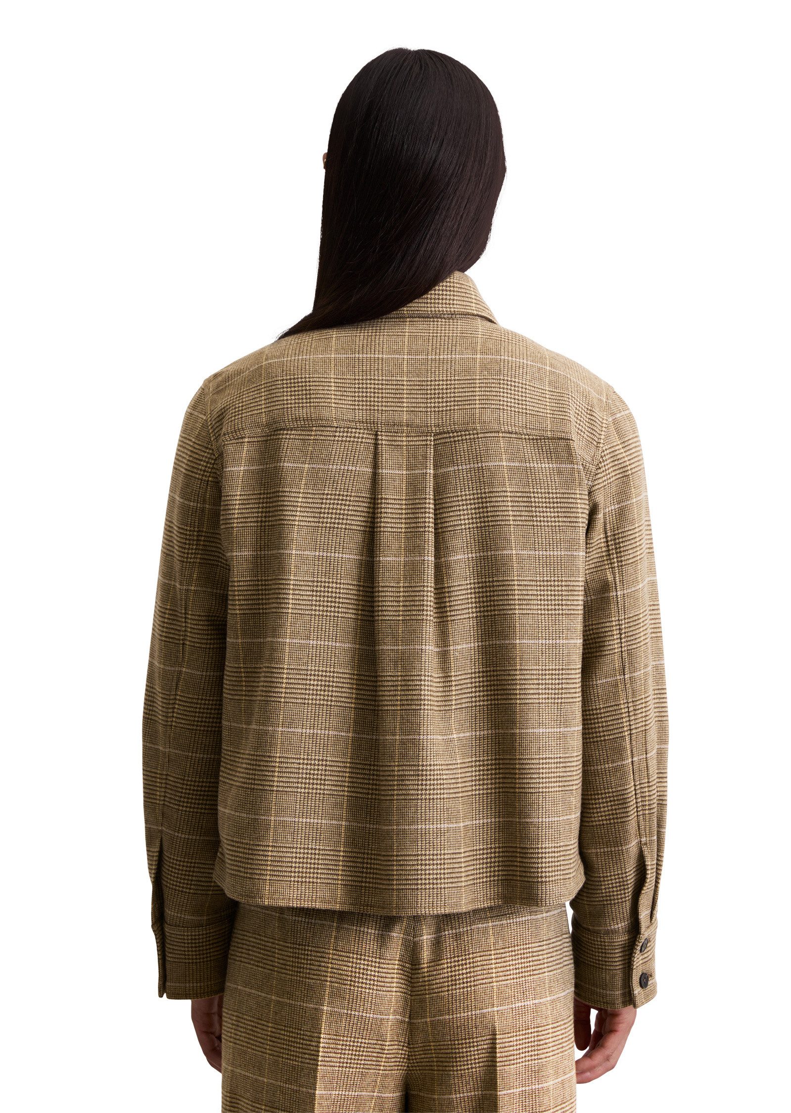 Marc O'Polo Kurzjacke mit Glencheck-Karo