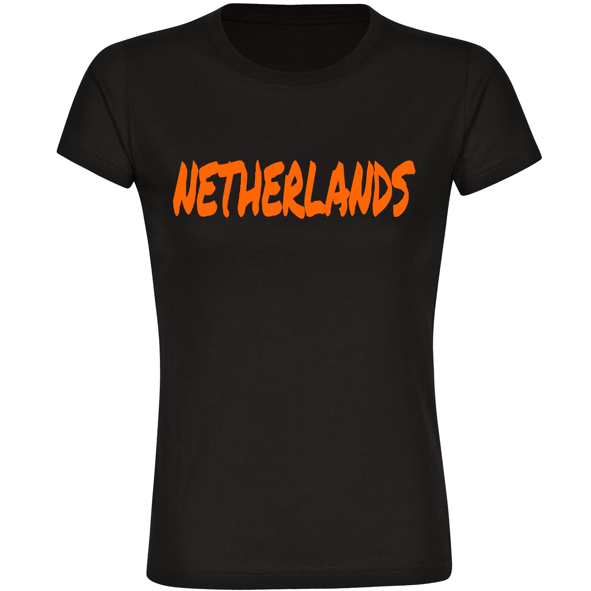 multifanshop T-Shirt Damen Netherlands - Textmarker - Frauen