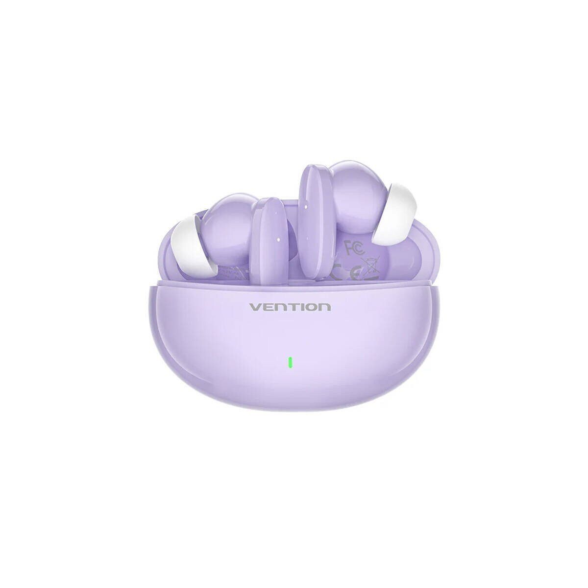 VENTION Kabellose In-Ear Kopfhörer 230 mAh Bluetooth 5.3 bis zu 10m Rosa Bluetooth-Kopfhörer (mit bis zu 10m Reichweite)
