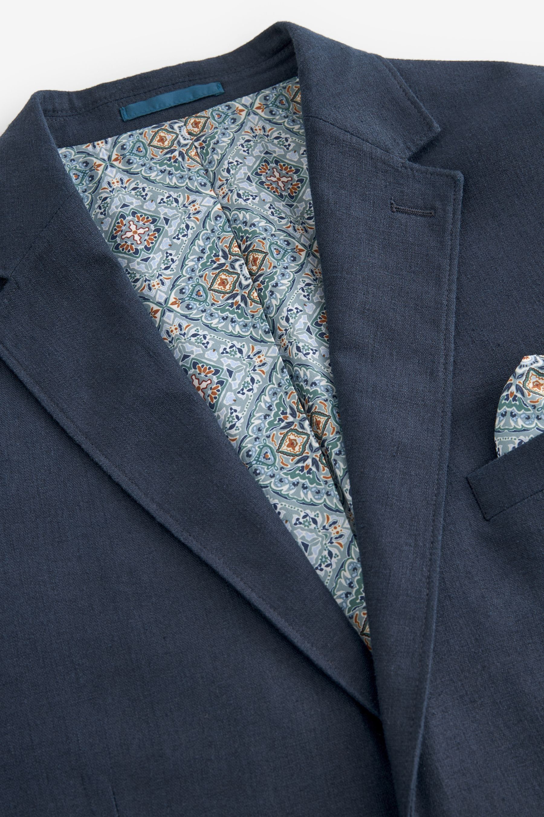 Next Leinensakko Blazer aus Leinengemisch (1-tlg)
