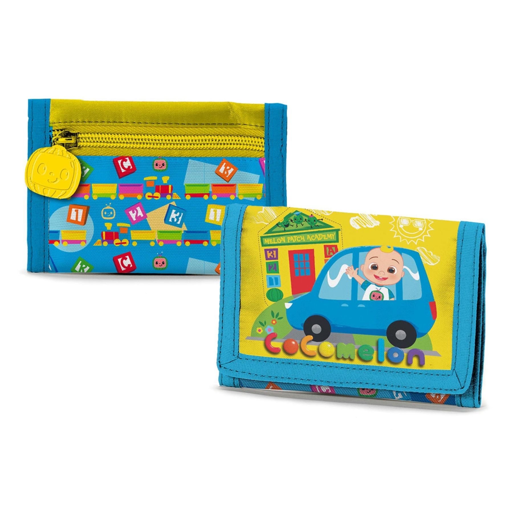 COCOMELON Geldbörse Geldbörse Süße Brieftasche mit Reißverschluss für Kinder