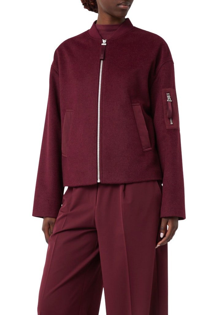 comma casual identity Blouson Flanell mit günstig online kaufen