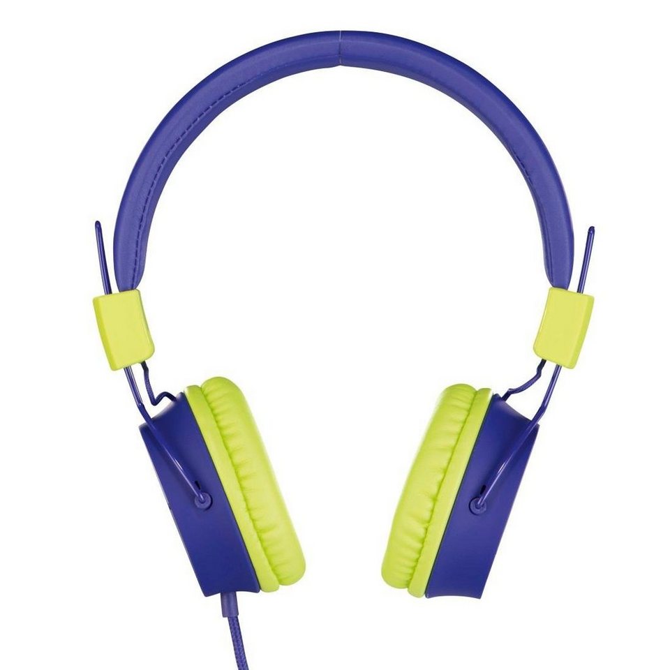 Thomson Kinderkopfhörer mit Kabel On-Ear, Lautstärkebegrenzung auf 85dB  leicht On-Ear-Kopfhörer (größenverstellbar zusammenfaltbar, weiterer  Kopfhöreranschluss möglich), Begrenzung des Schalldrucks für den Schutz der  empfindlichen Kinderohren