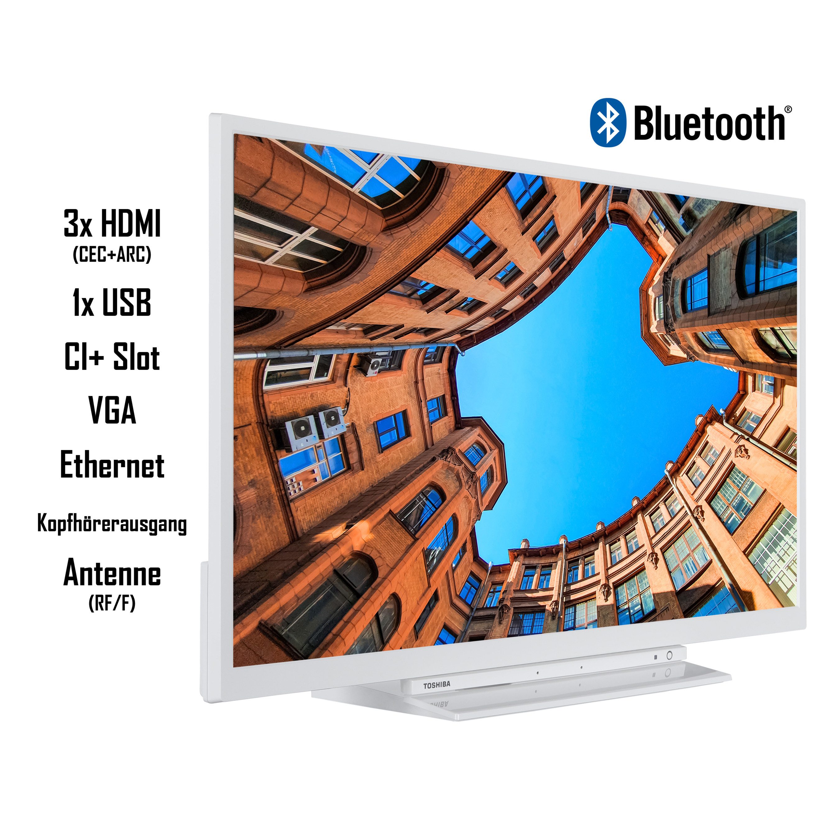 Toshiba 32LK3C64DAW LCD-LED Fernseher (8...