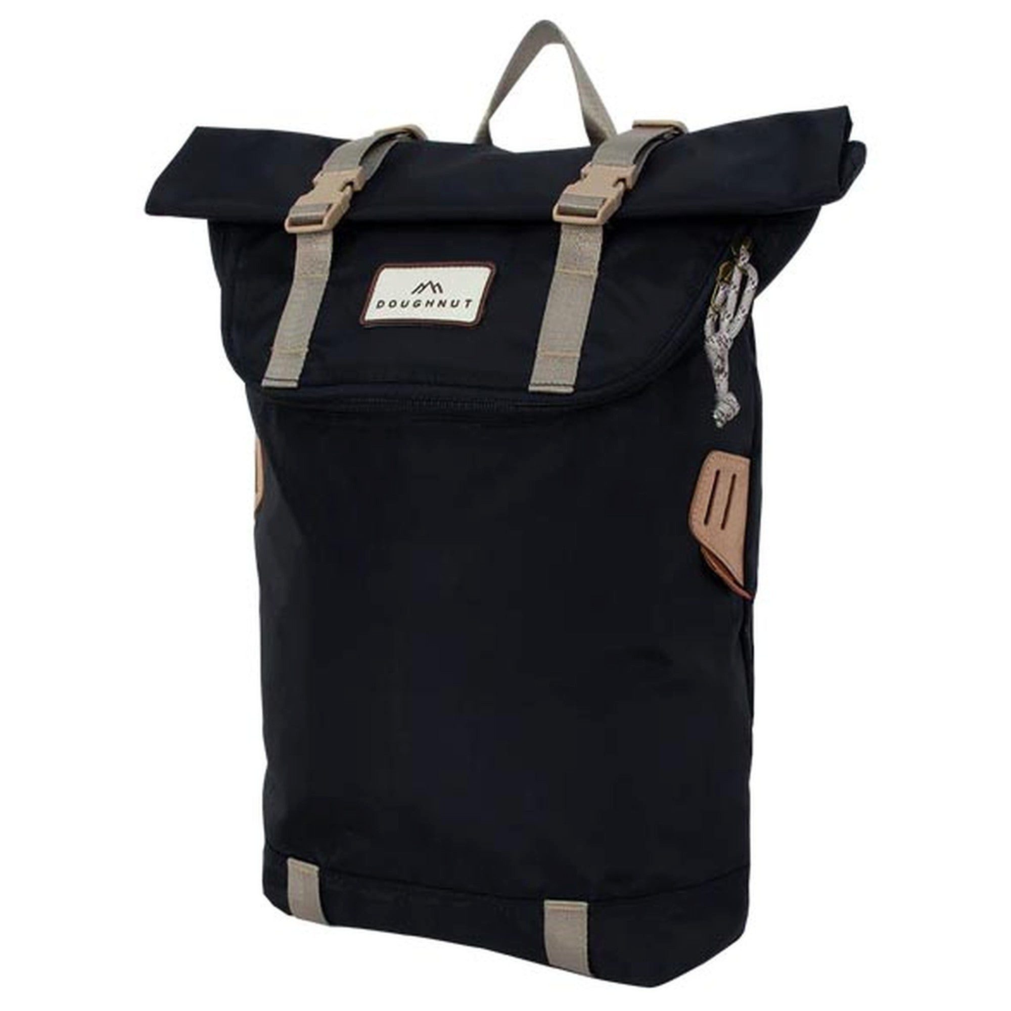 Doughnut Rucksack Christopher Small Jungle 12 - Rolltop Rucksack 40 cm (black)