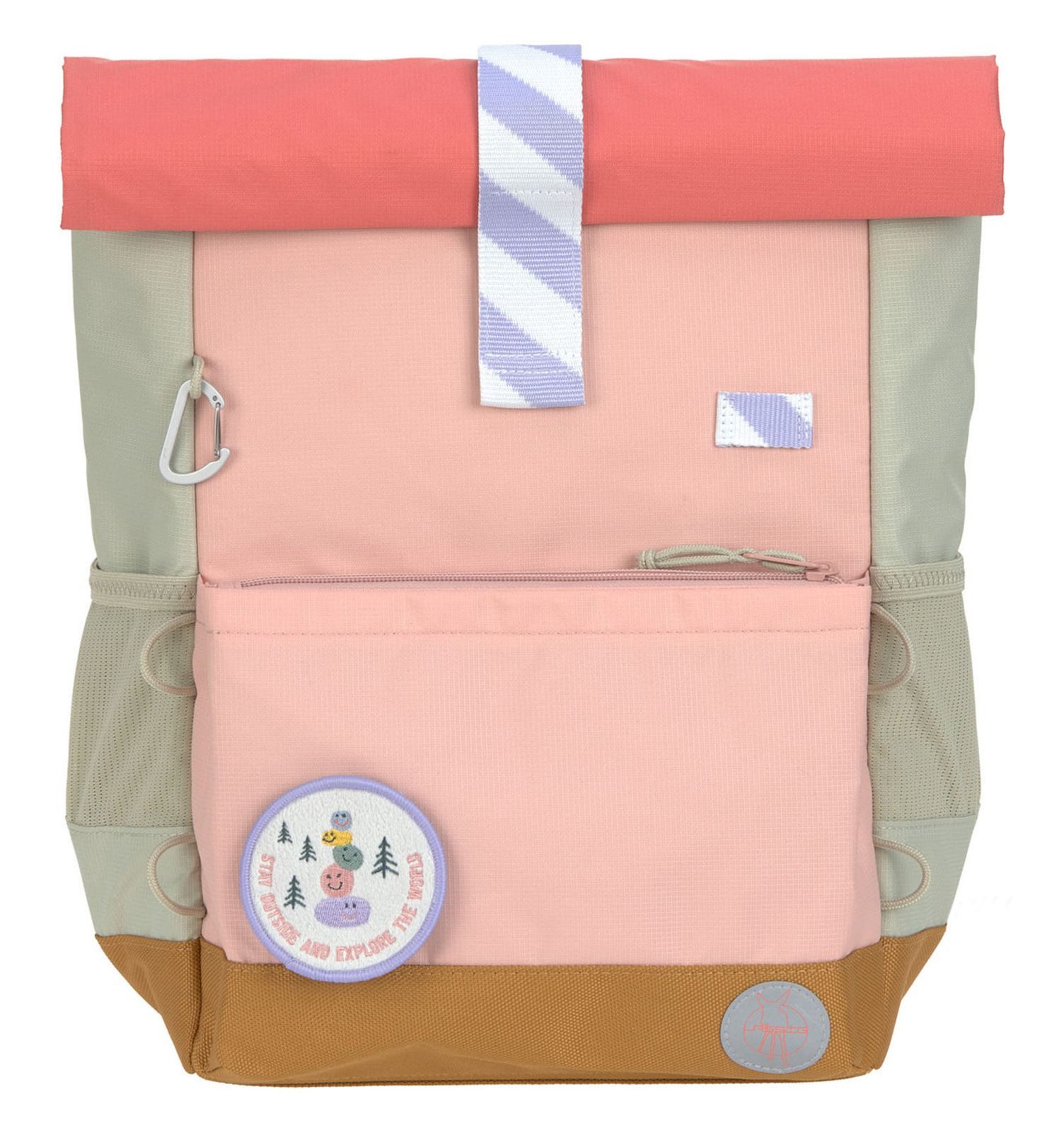LÄSSIG Rucksack Medium Rolltop Backpack (Set, 2-tlg)