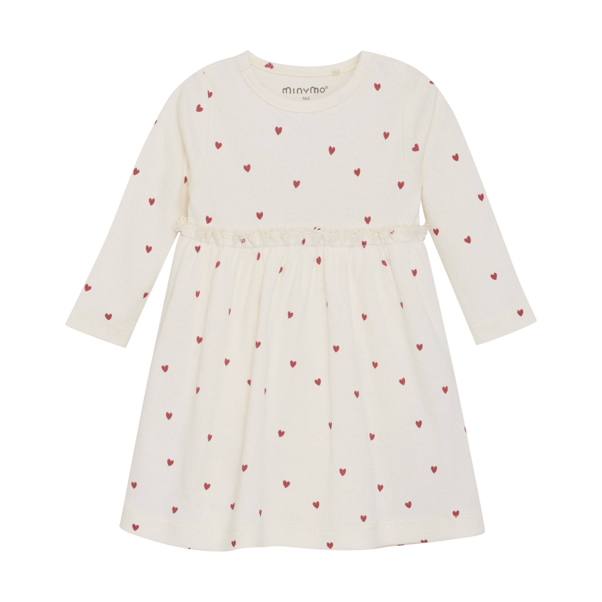 Minymo Bodykleid Herzen