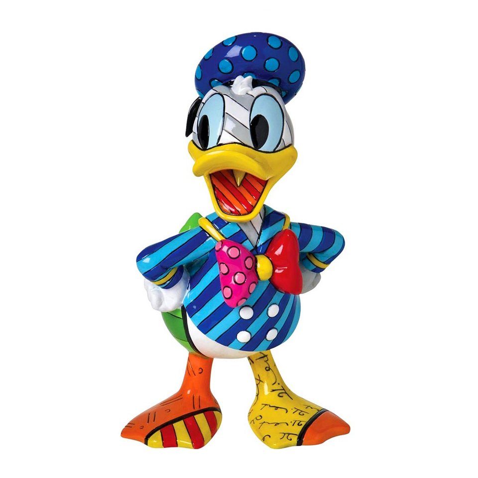 Disney by Britto Dekofigur Donald Duck Matrosen-Look, Disney BRITTO Collection, Pop Art Design