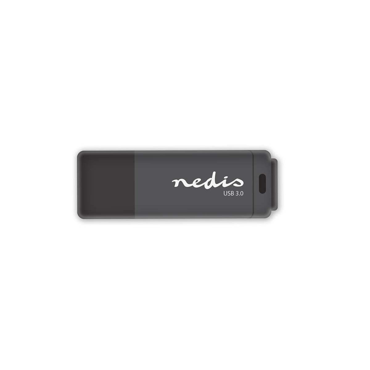 Nedis FDRIU364BK USB-Stick (USB 3.0, Datenübertragung, für flexible Nutzung im Alltag)