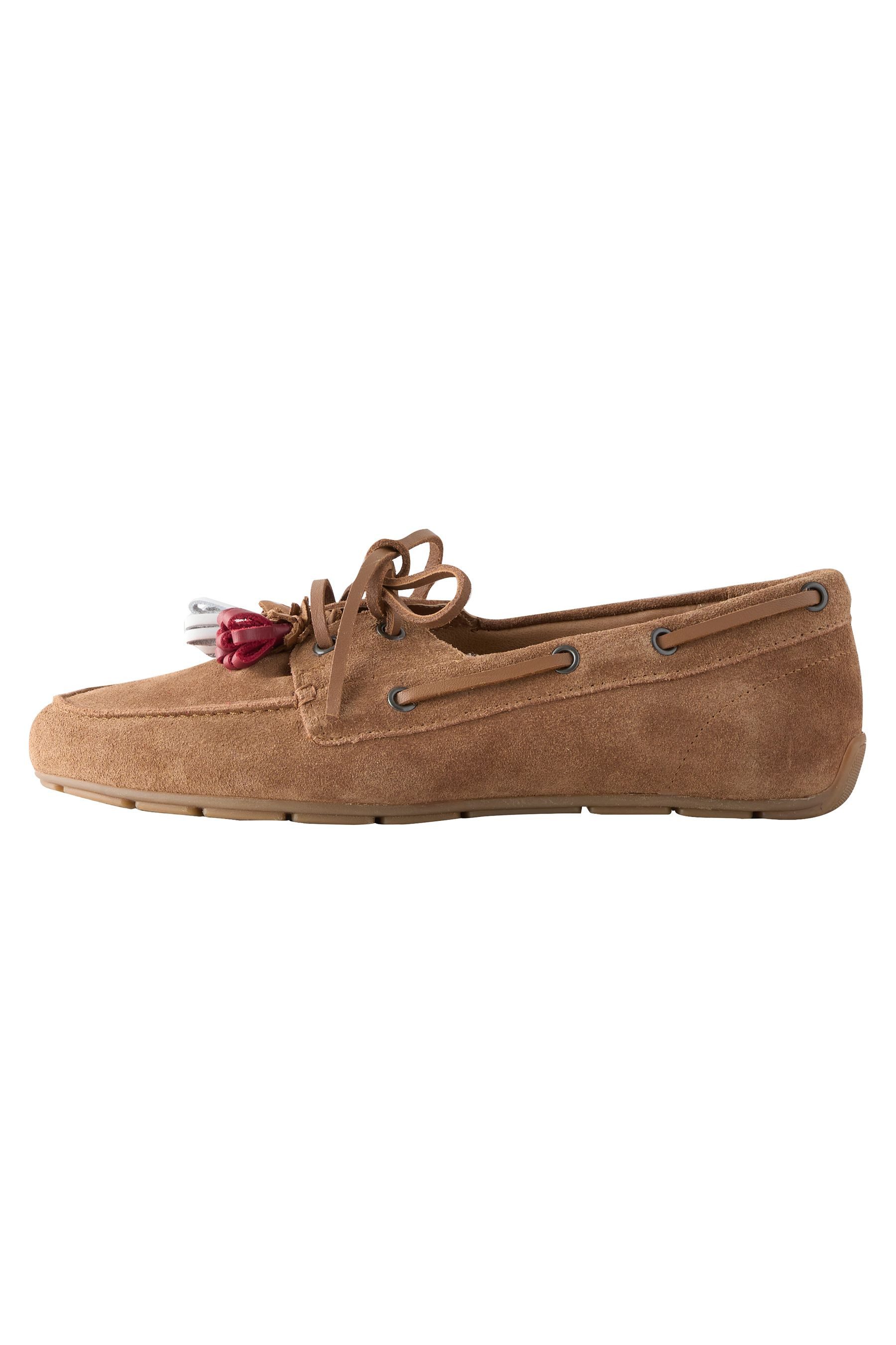 Next Forever Comfort® Leder-Bootsschuhe mit Anhänger Loafer (1-tlg) günstig online kaufen