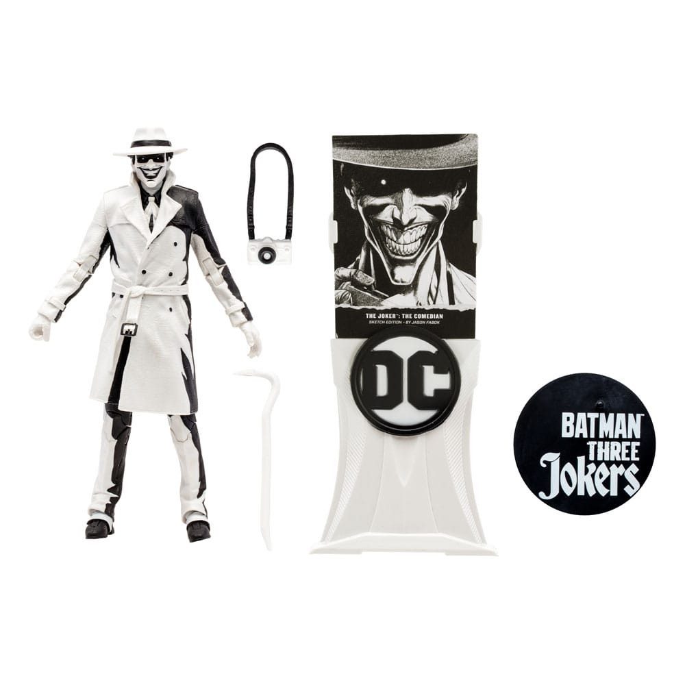 McFarlane Toys Actionfigur Batman: Three Jokers  The Joker: The Comedian Sketch Edition