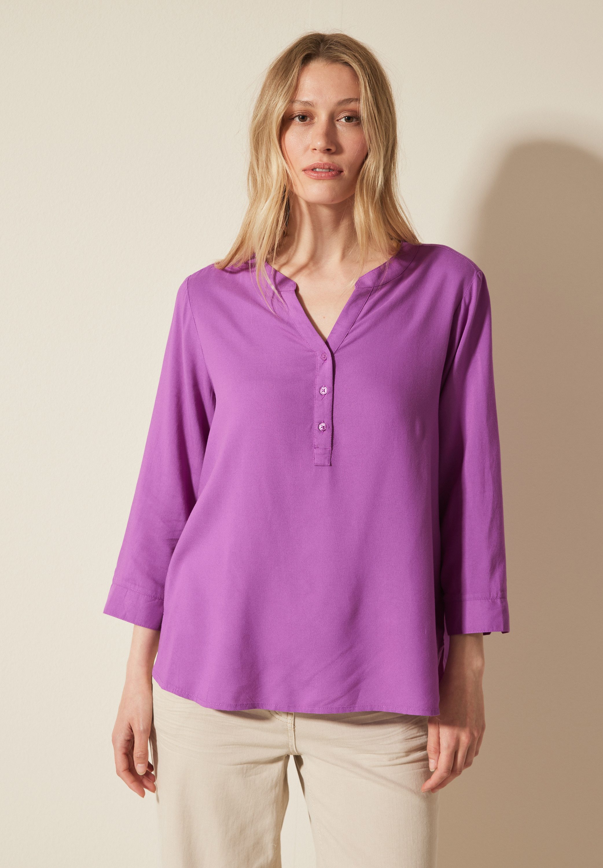 CECIL Shirtbluse aus softer Viskose günstig online kaufen