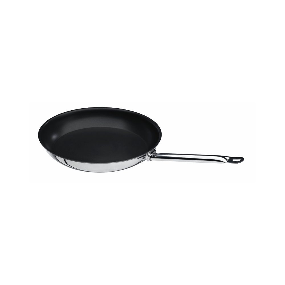 SCHULTE-UFER Bratpfanne DIAMAS PRO Trigon, Edelstahl (Einzelartikel, 1-tlg., 1 x Pfanne), induktionsgeeignet, 32 cm