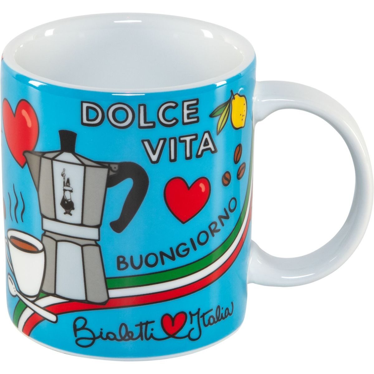 BIALETTI Kaffeeservice Tasse Ciao Italia