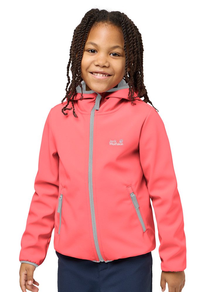 Jack Wolfskin Softshelljacke FOURWINDS JACKET KIDS