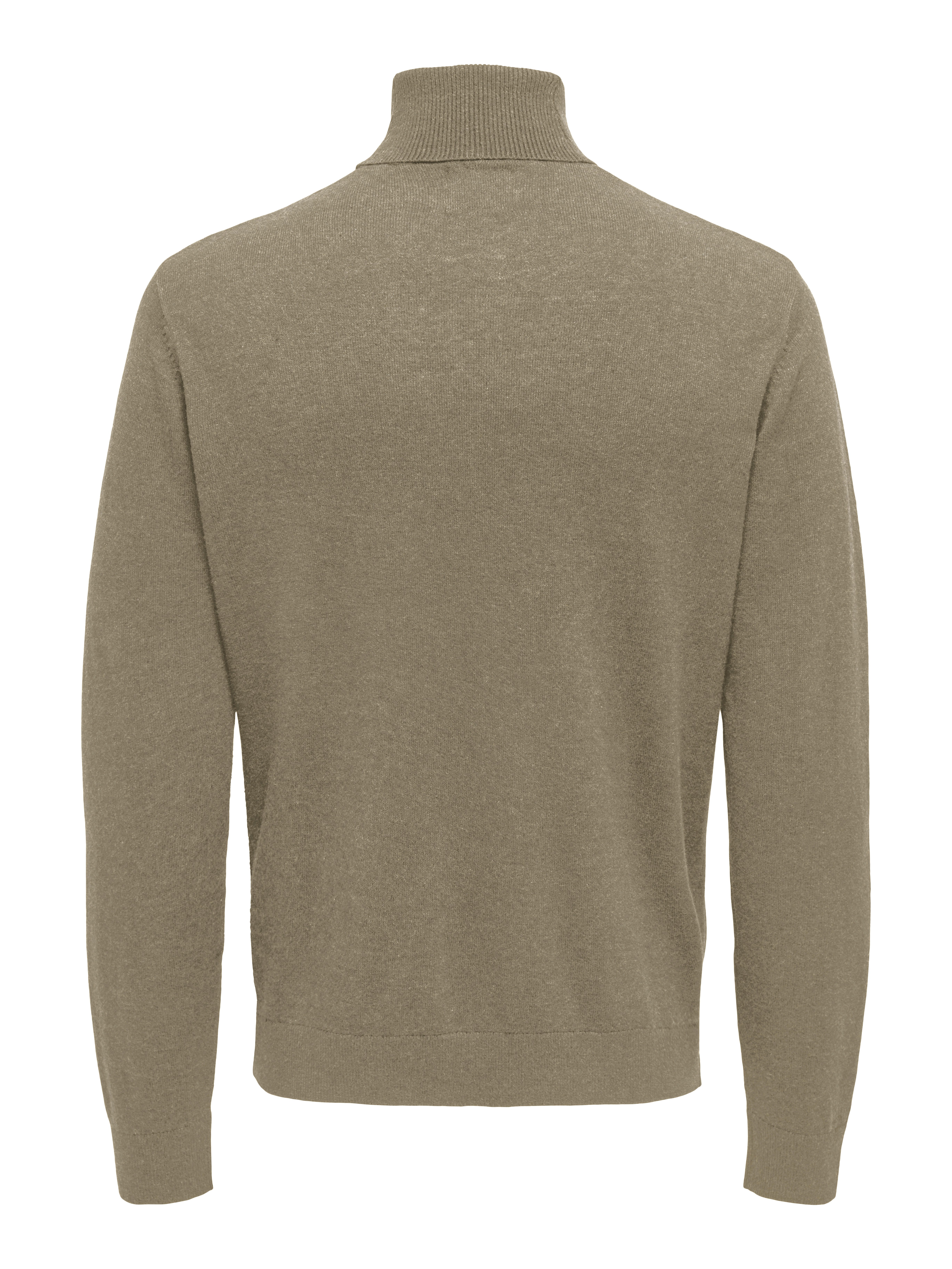 ONLY & SONS Stehkragenpullover ONSLOUI REG 12 MEL ROLL KNIT NOOS