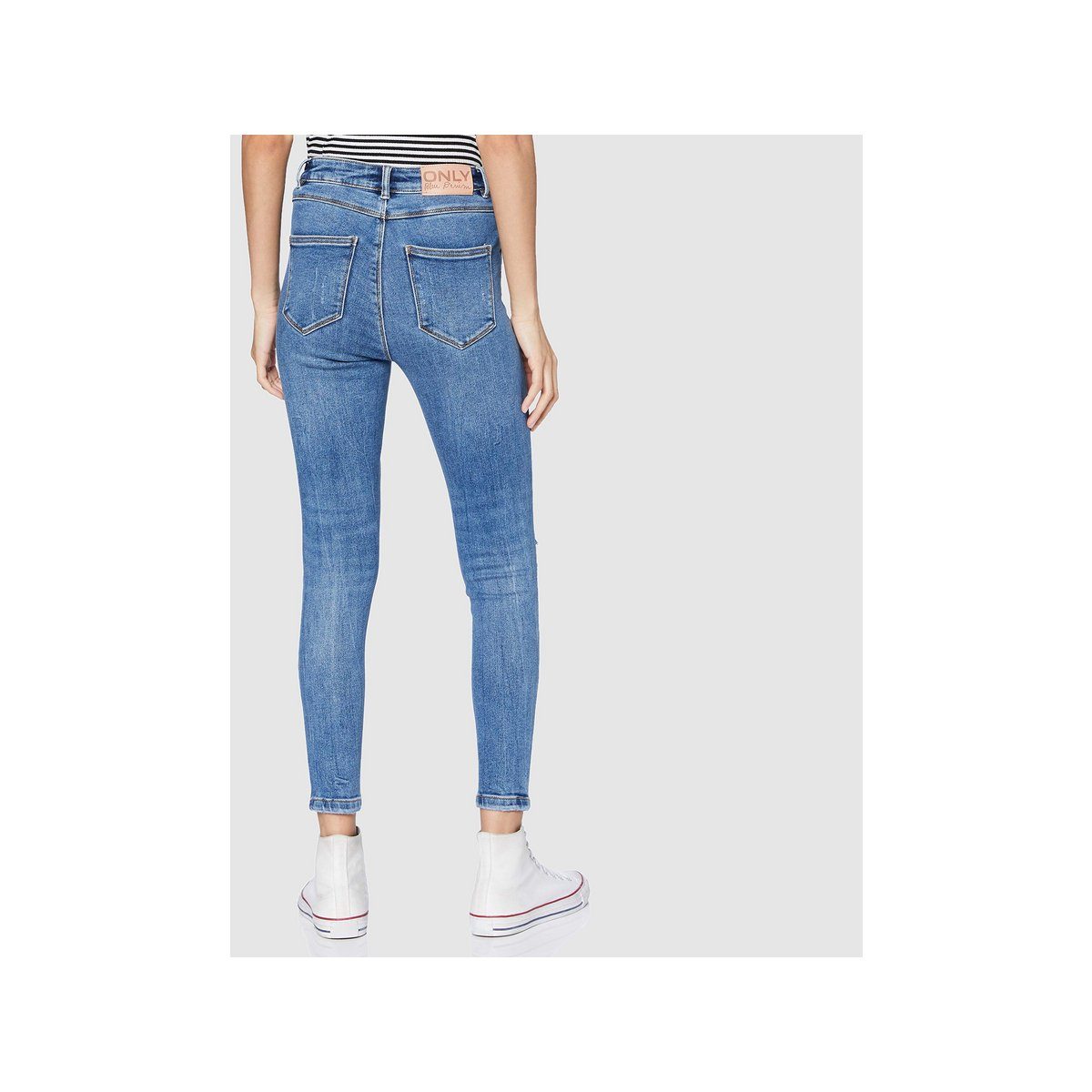 regular mittel-blau 5-Pocket-Jeans (1-tlg) ONLY
