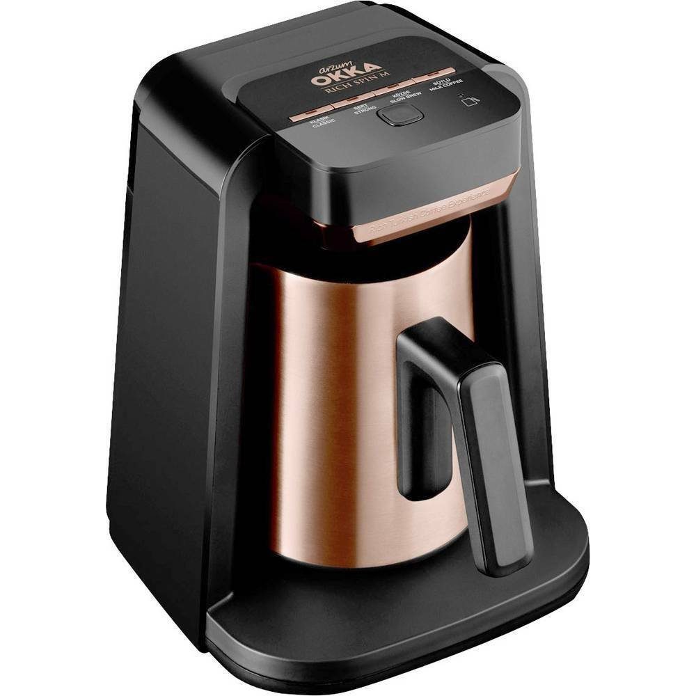 Arzum Filterkaffeemaschine ARZUM OKKA RICH SPIN M Türkische Kaffeemaschine, 700W