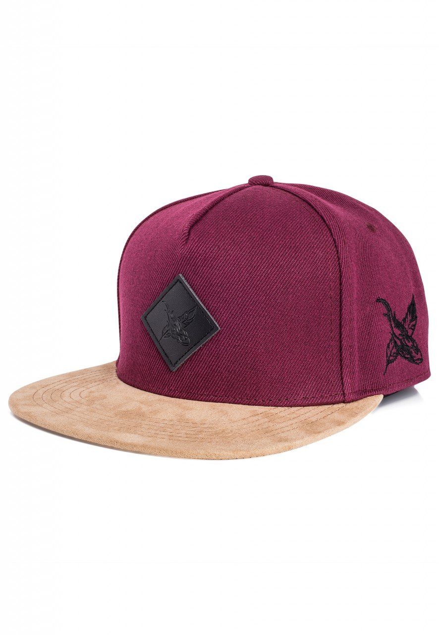 Snapback Cap Port Said Snapback Cap - Maroon-Suede