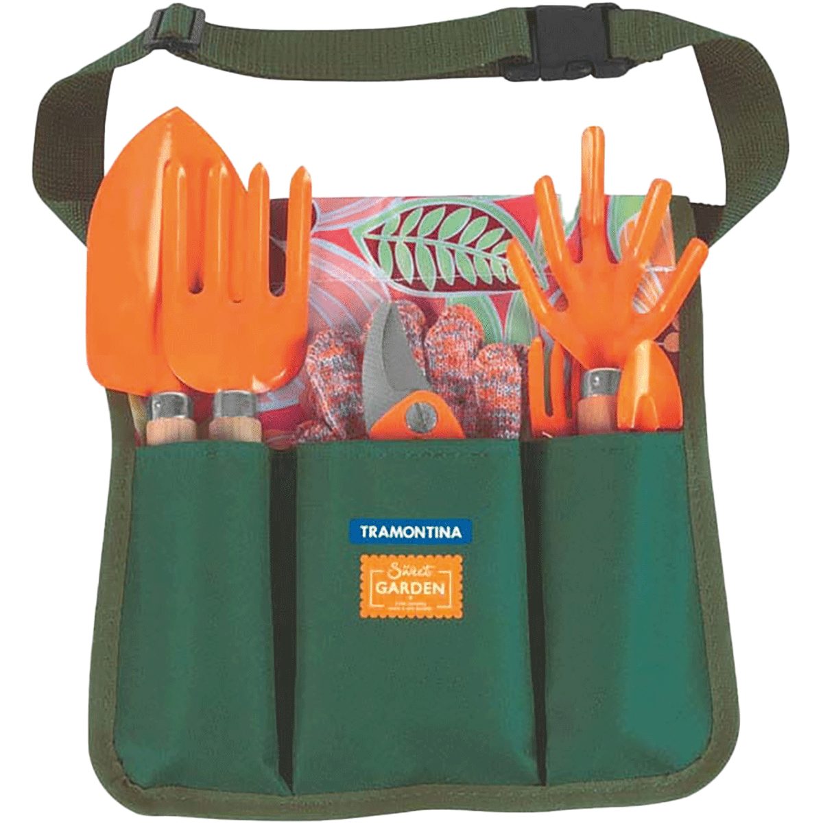Tramontina Blumenkralle Tramontina 8-teiliges Gartengeräte-Set