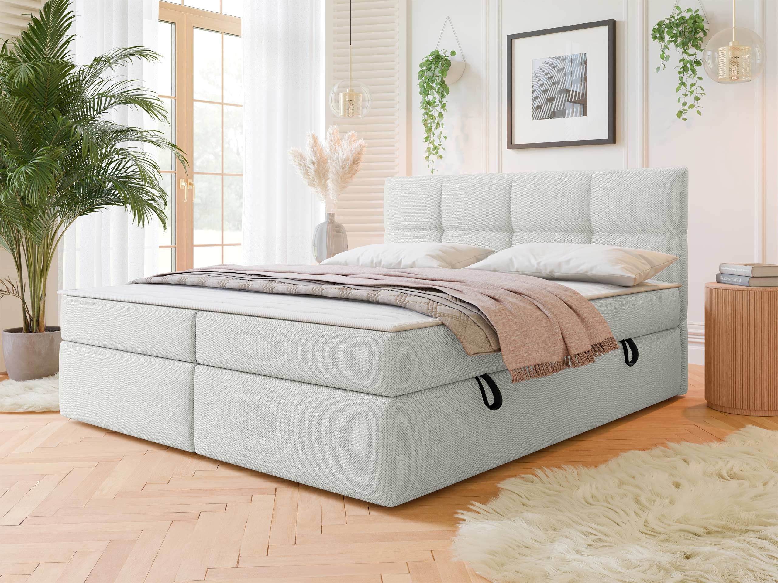 MIRJAN24 Boxspringbett Figaro (mit zwei Bettkästen), günstig online kaufen