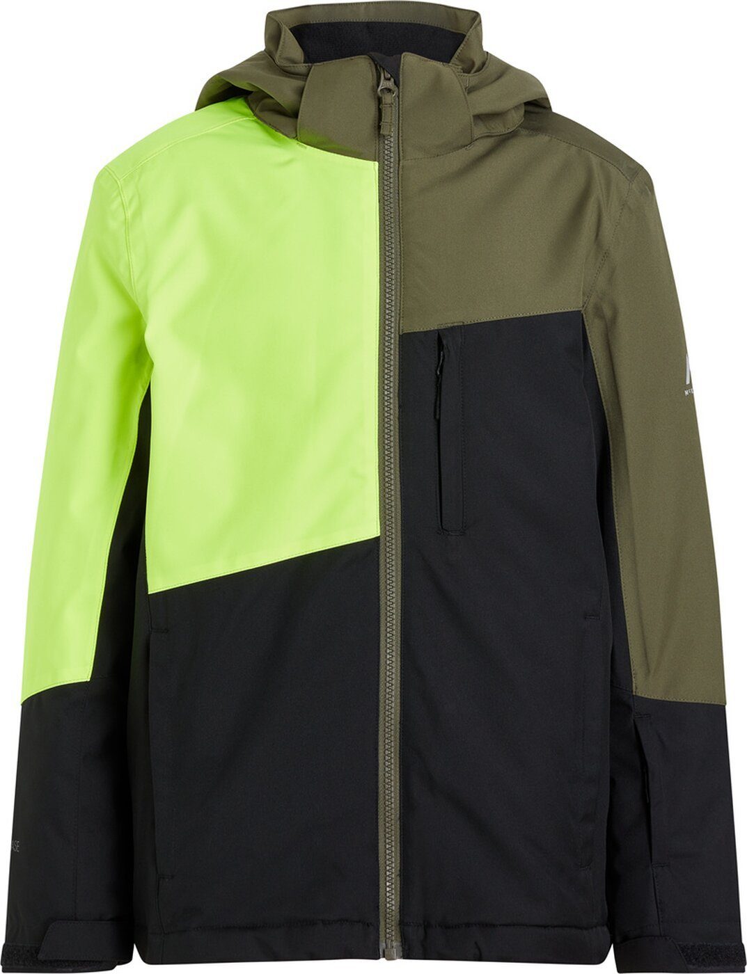 McKINLEY Ju.-Jacke B BLACK NIGHT/GREEN Skijacke David LI