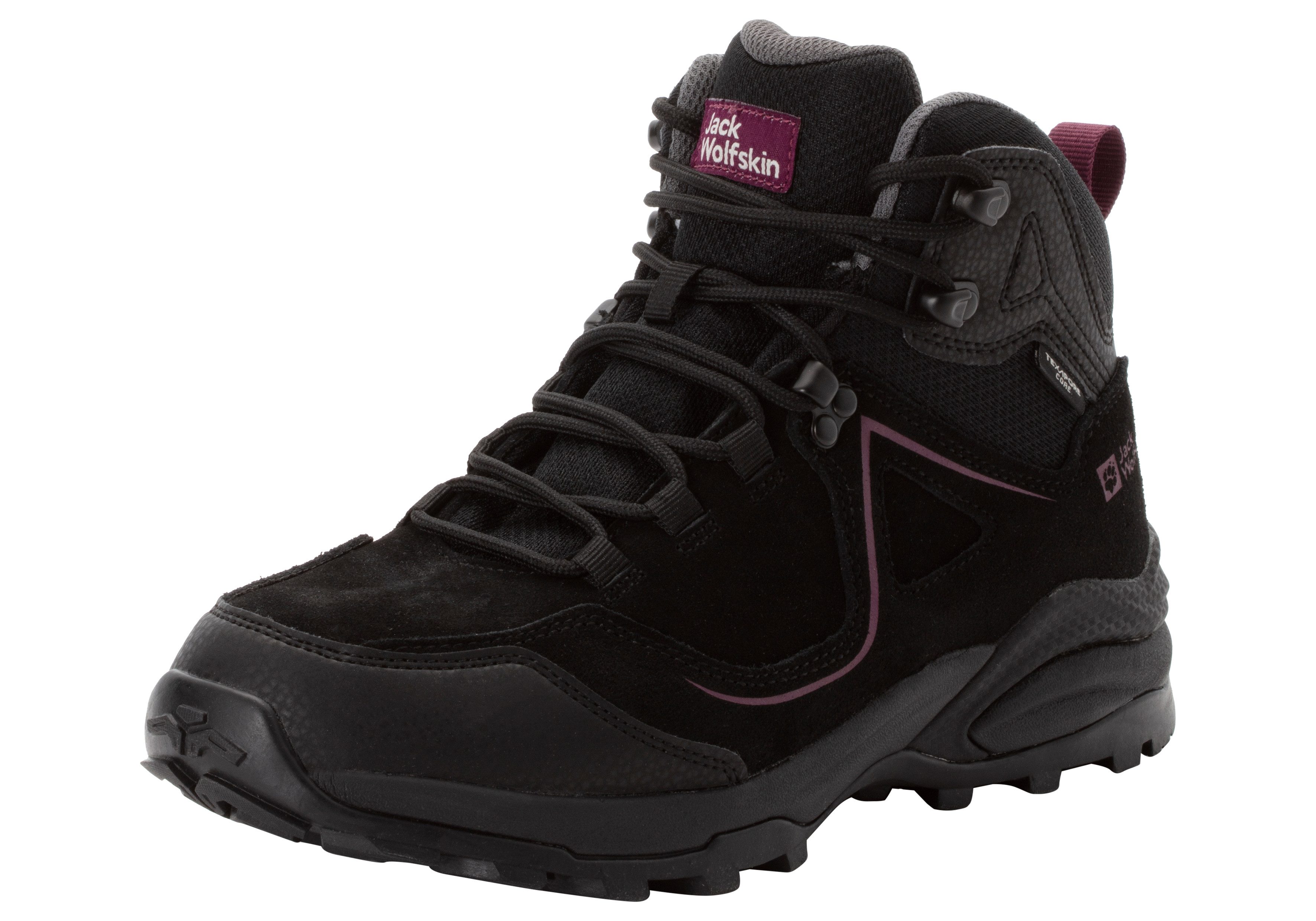 Jack Wolfskin SUNSET HIKE TEXAPORE MID W Wanderschuh Wasserdicht, Trekkings günstig online kaufen