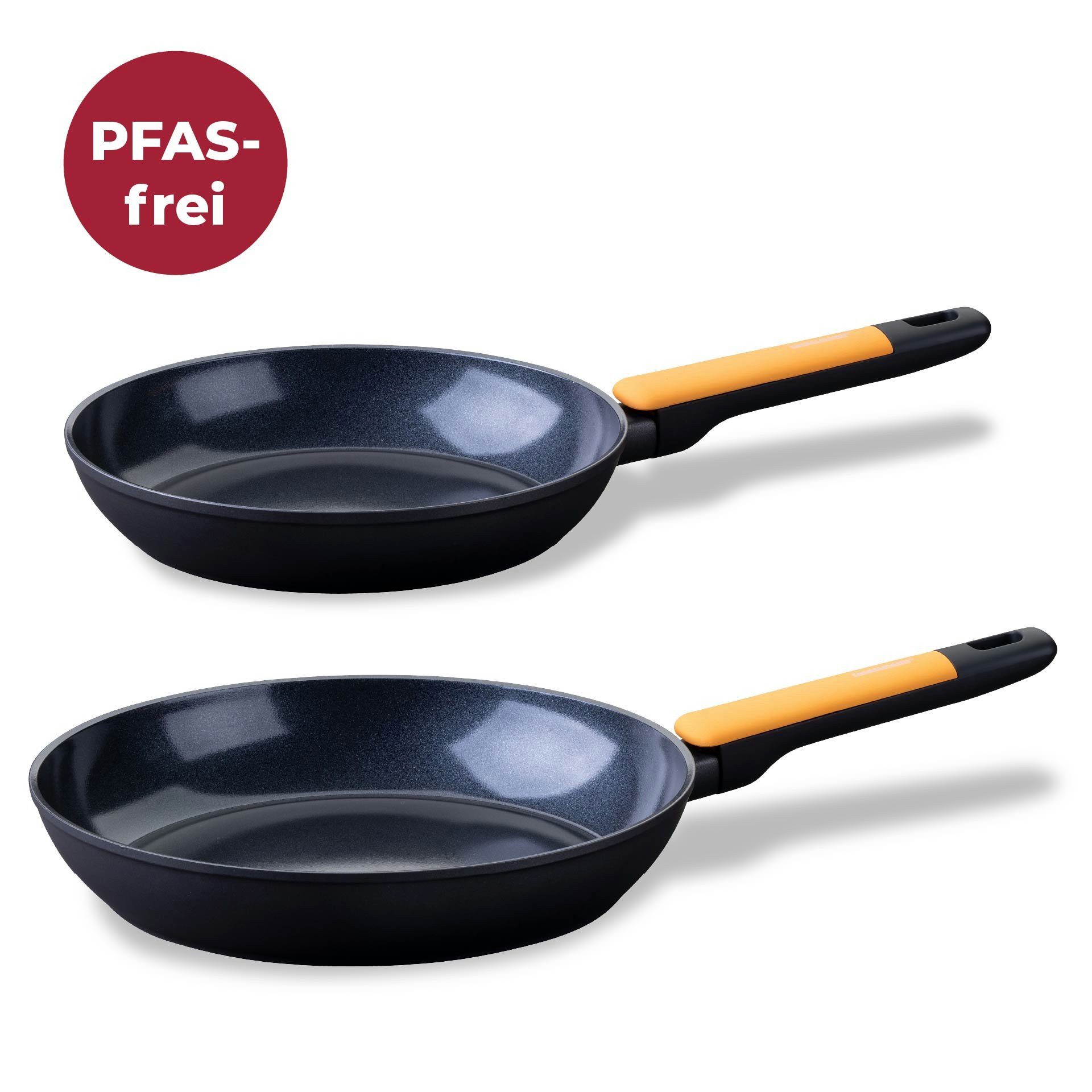 FACKELMANN Pfannen-Set Bratpfannen-Set, Antihaft-Pfannen, Kochgeschirr, Aluminium-Pfannen
