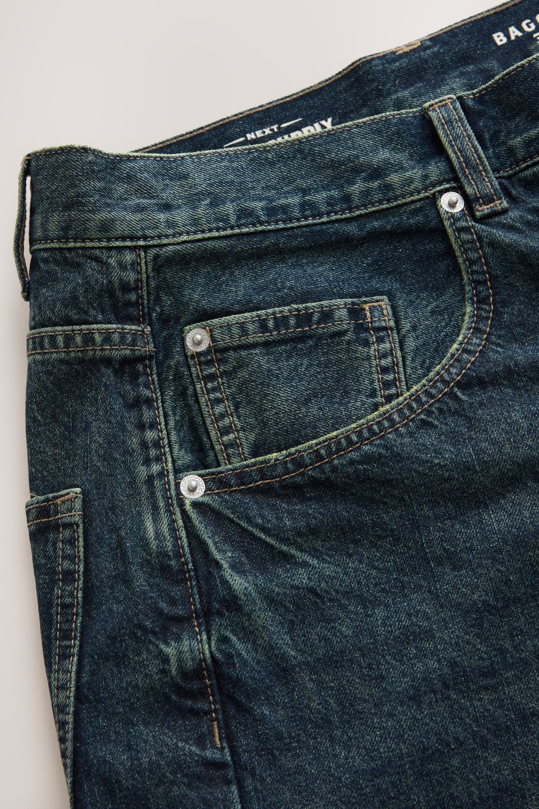 Next Weite Jeans Authentische Jeans im Baggy Fit (1-tlg) günstig online kaufen
