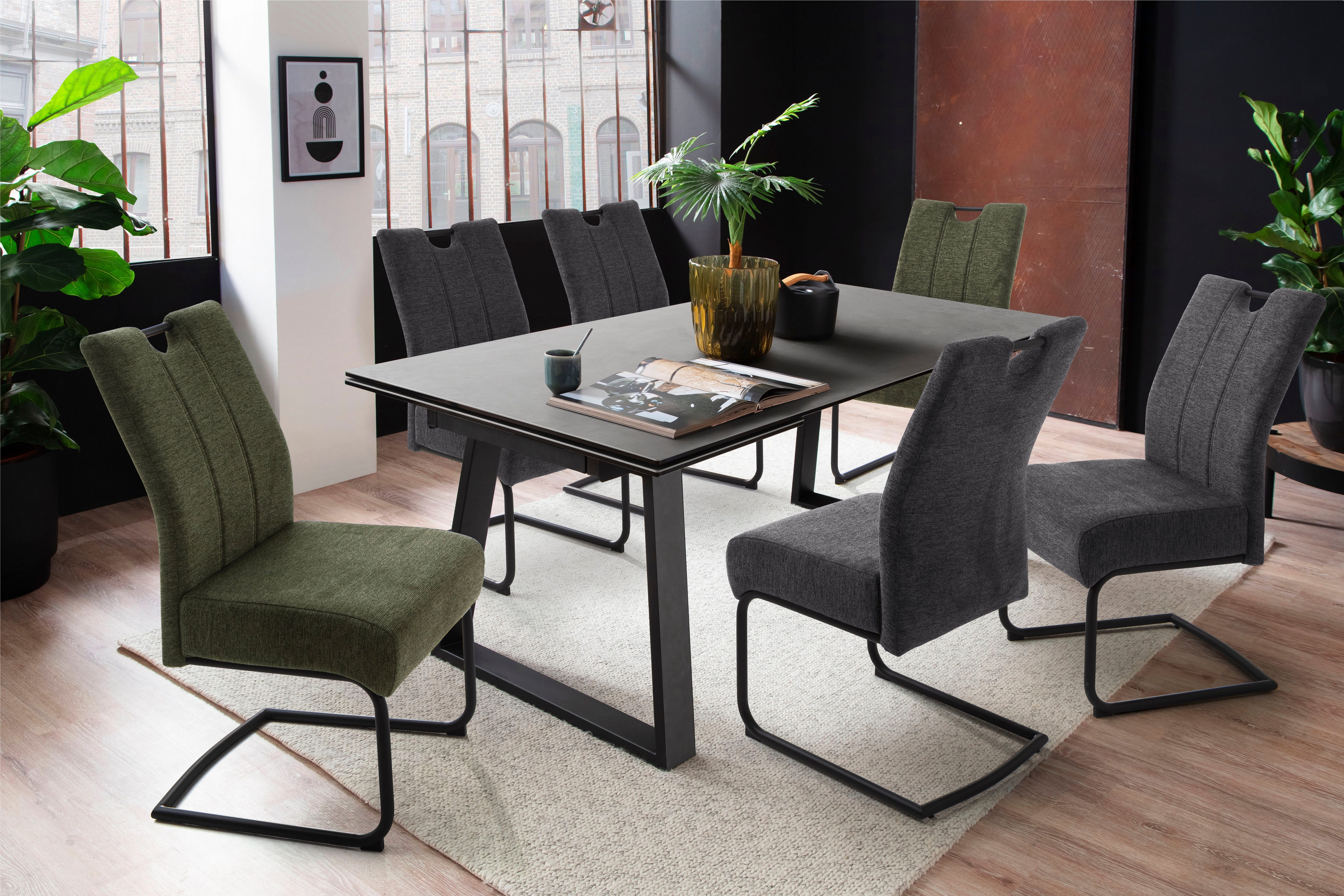 MCA furniture Esszimmerstuhl AMERY, (2er-Set), Taschenfederkern, günstig online kaufen