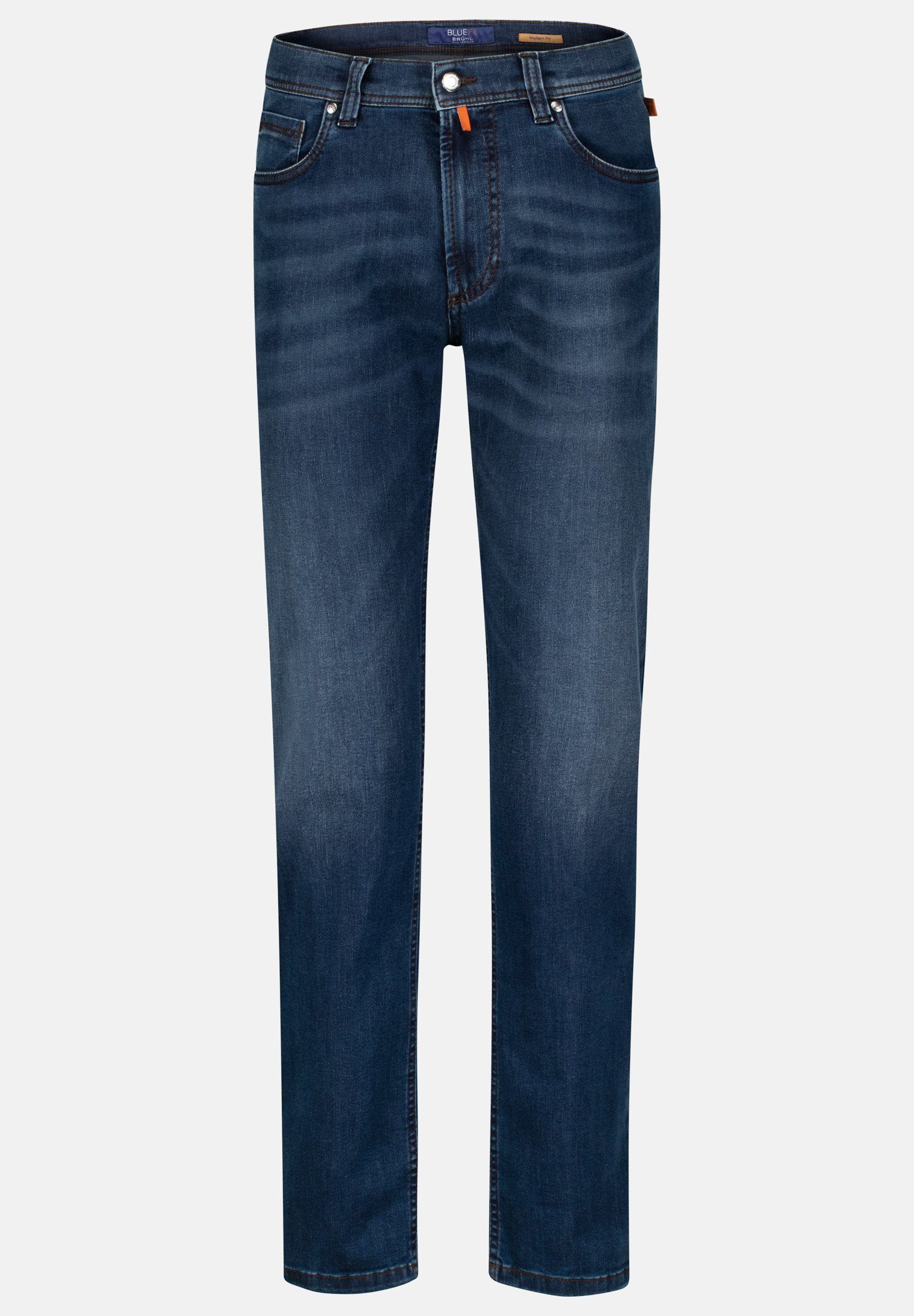 Brühl Slim-fit-Jeans York DO FX in Dual FX Querstretch Denim
