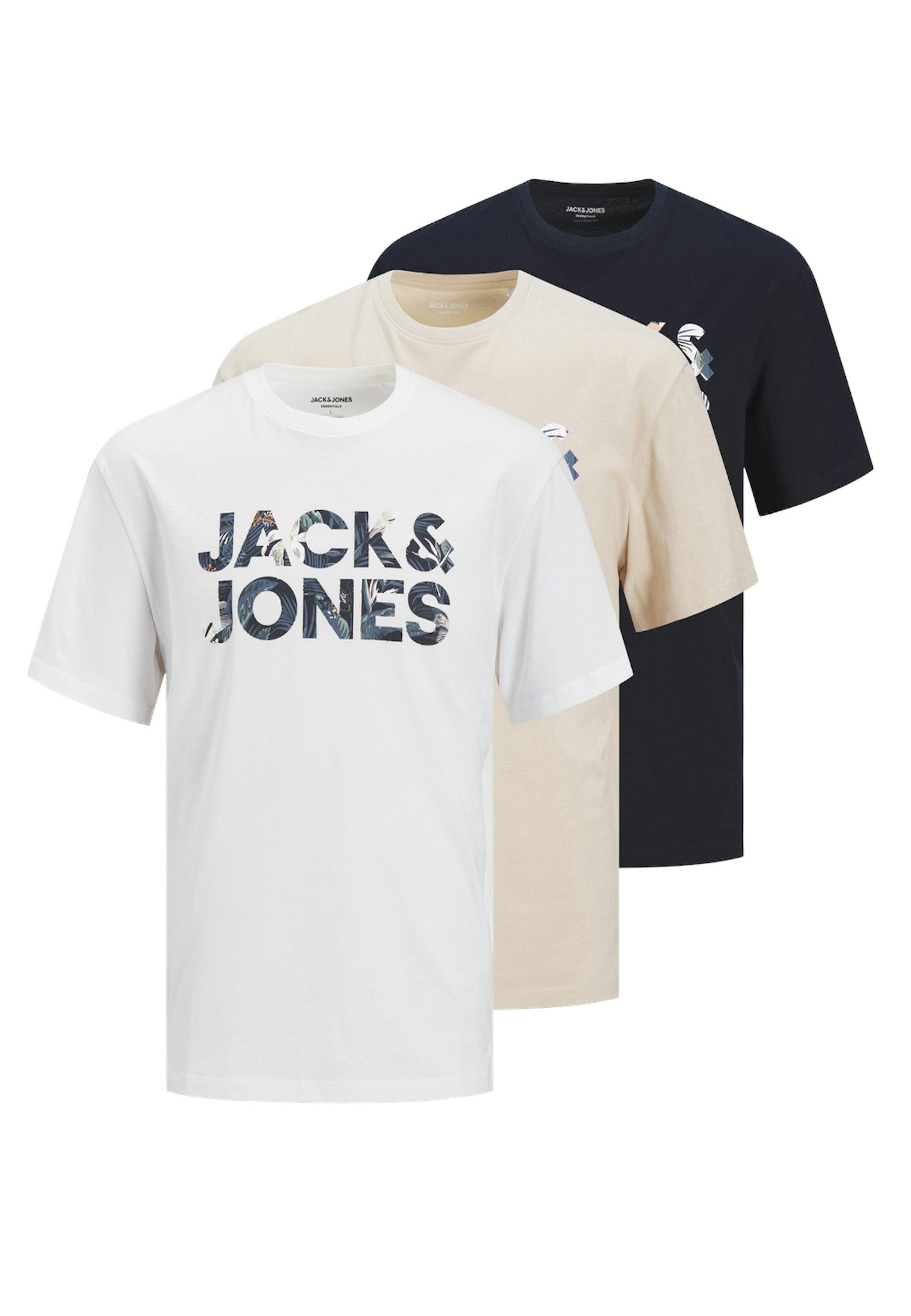 T-Shirt T-Shirt BRYAN Kurzarmshirt 3er Pack