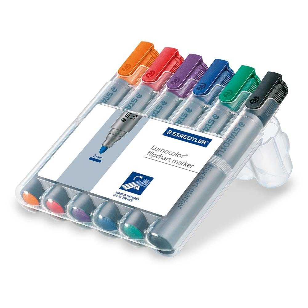 STAEDTLER Marker 356 WP6 Lumocolor® flipchart marker