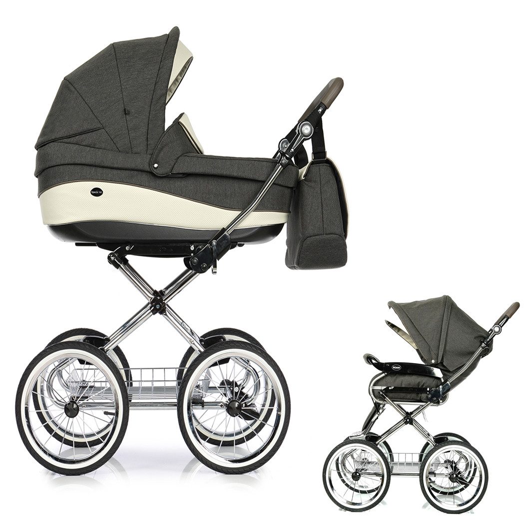 Dunkelgrau-Creme (E-4)