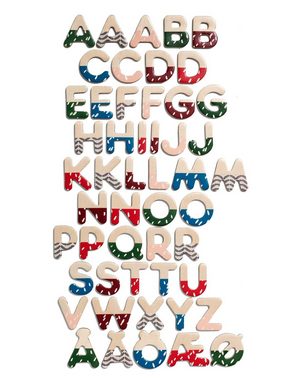 Micki Lernspielzeug Magnetbuchstaben (51 Teile, 1-St)