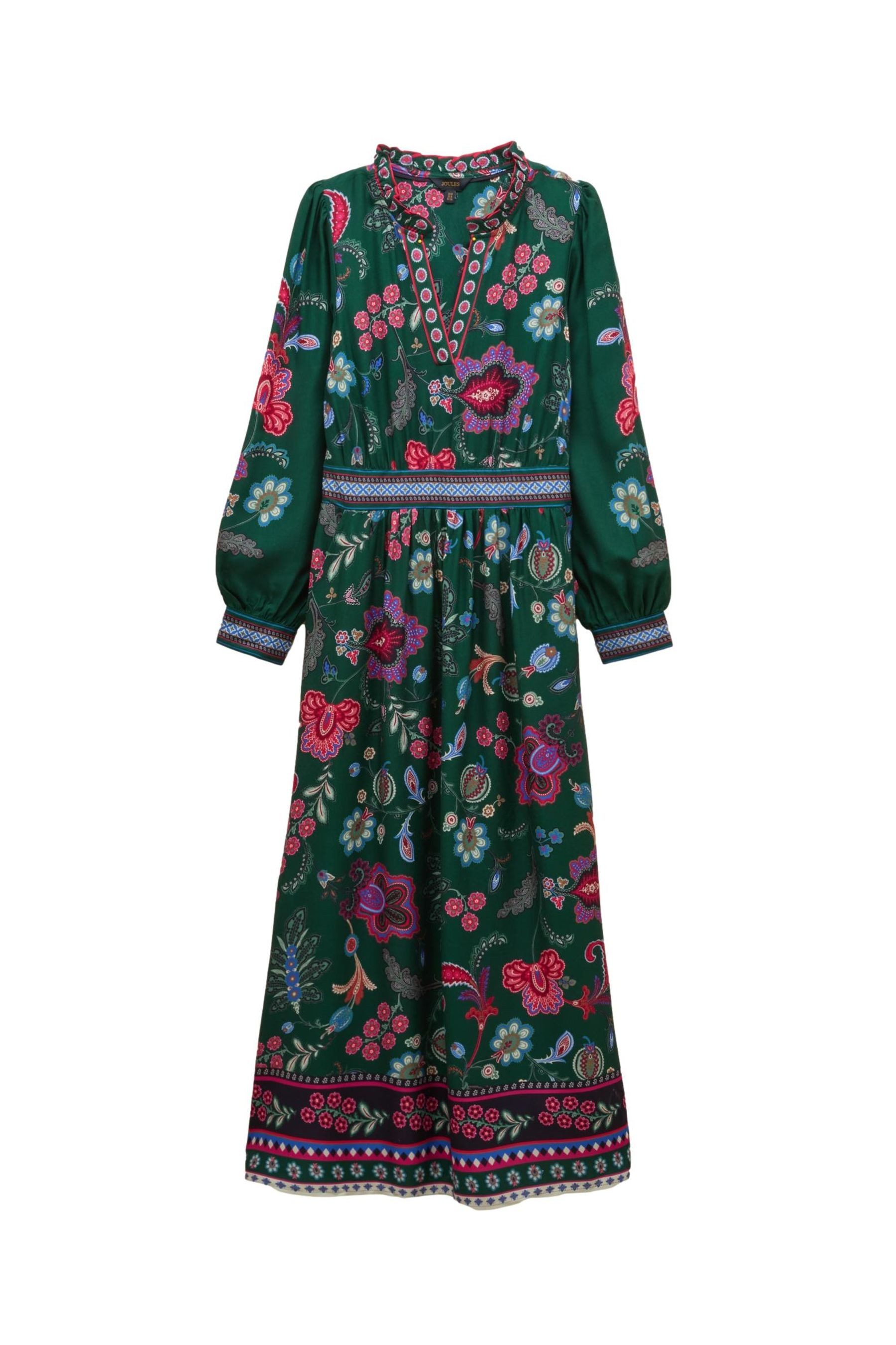 Tom Joule Spitzenkleid Joules Cressida Maxikleid mit Print (1-tlg)